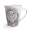 Grumpy Lion Watercolor Ink Art Latte Mug Mug