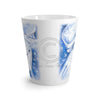 Happy Cute Dolphins Blue Watercolor Art Latte Mug Mug