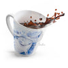 Happy Cute Dolphins Blue Watercolor Art Latte Mug Mug