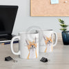 Happy Fox Watercolor Art Mug 11Oz