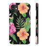 Hibiscus Black Pattern Floral Chic Case Mate Tough Phone Cases Iphone 11