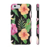 Hibiscus Black Pattern Floral Chic Case Mate Tough Phone Cases Iphone 6/6S Plus