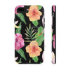 Hibiscus Black Pattern Floral Chic Case Mate Tough Phone Cases Iphone 7 8