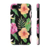 Hibiscus Black Pattern Floral Chic Case Mate Tough Phone Cases Iphone 7 Plus 8