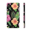 Hibiscus Black Pattern Floral Chic Case Mate Tough Phone Cases Iphone Xs Max