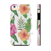 Hibiscus White Pattern Floral Chic Case Mate Tough Phone Cases Iphone 5/5S/5Se