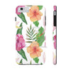 Hibiscus White Pattern Floral Chic Case Mate Tough Phone Cases Iphone 6/6S Plus