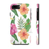 Hibiscus White Pattern Floral Chic Case Mate Tough Phone Cases Iphone 7 8