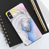 Arabian Rainbow Horse Watercolor Art Case Mate Tough Phone Cases