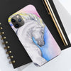 Arabian Rainbow Horse Watercolor Art Case Mate Tough Phone Cases