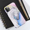 Arabian Rainbow Horse Watercolor Art Case Mate Tough Phone Cases