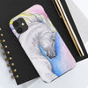 Arabian Rainbow Horse Watercolor Art Case Mate Tough Phone Cases