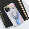 Arabian Rainbow Horse Watercolor Art Case Mate Tough Phone Cases