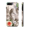 Horse Camelia Vintage Calligraphy Romantic Chic Art Case Mate Tough Phone Cases Iphone 7 Plus 8