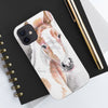 Horse Foal Ginger Appaloosa Watercolor Art Case Mate Tough Phone Cases