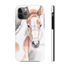 Horse Foal Ginger Appaloosa Watercolor Art Case Mate Tough Phone Cases Iphone 11 Pro