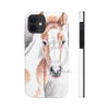Horse Foal Ginger Appaloosa Watercolor Art Case Mate Tough Phone Cases Iphone 12