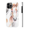 Horse Foal Ginger Appaloosa Watercolor Art Case Mate Tough Phone Cases Iphone 12 Pro Max