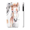 Horse Foal Ginger Appaloosa Watercolor Art Case Mate Tough Phone Cases Iphone 6/6S Plus