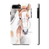 Horse Foal Ginger Appaloosa Watercolor Art Case Mate Tough Phone Cases Iphone 7 Plus 8