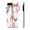Horse Foal Ginger Appaloosa Watercolor Art Case Mate Tough Phone Cases Iphone 7 Plus 8