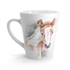 Horse Foal Ginger Appaloosa Watercolor Art Latte Mug 12Oz Mug