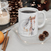 Horse Foal Ginger Appaloosa Watercolor Art Mug 11Oz