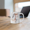 Horse Foal Ginger Appaloosa Watercolor Art Mug 11Oz