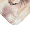Horse Palomino Magenta Watercolor Art Bath Mat Home Decor