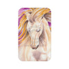 Horse Palomino Magenta Watercolor Art Bath Mat Large 34X21 Home Decor