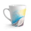 Horse Rainbow Running Watercolor Art Latte Mug Mug
