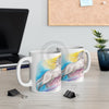 Horse Rainbow Running Watercolor Art Mug 11Oz