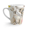 Horse Sunshine Watercolor Yellow Red Art Latte Mug 12Oz Mug