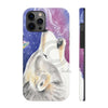 Howling Cosmic Wolf Watercolor Ink Art Case Mate Tough Phone Cases Iphone 12 Pro Max