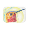 Hummingbird Colored Pencil Art Bath Mat Small 24X17 Home Decor
