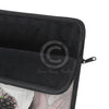 Hummingbird Green Black Ink Art Laptop Sleeve