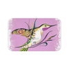 Hummingbird Ink Art Pink Bath Mat Large 34X21 Home Decor