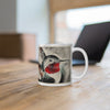 Hummingbird Red Black Ink Art Mug 11Oz