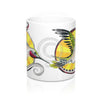 Hummingbird Sun Tribal Ink Art Mug 11Oz