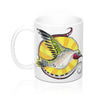 Hummingbird Sun Tribal Ink Art Mug 11Oz