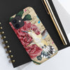 Hummingbirds Pink Peony Music Art Case Mate Tough Phone Cases