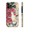 Hummingbirds Pink Peony Music Art Case Mate Tough Phone Cases Iphone 12 Pro Max
