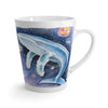 Humpback Galaxy Watercolor Art Latte Mug Mug
