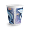 Humpback Galaxy Watercolor Art Latte Mug Mug