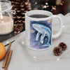 Humpback Galaxy Watercolor Art Mug 11Oz