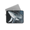 Humpback Whale Bubbles Ink Laptop Sleeve
