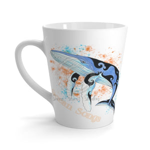 Humpback Whale Ocean Song Latte Mug 12Oz Mug