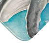Humpback Whale Watercolor Bath Mat Home Decor