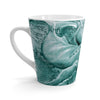 Humpback Whales Teal Love Latte Mug Mug