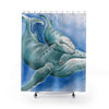 Humpback Whales Watercolor Art Shower Curtains 71 X 74 Home Decor